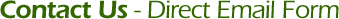 Contact us - Direct Email Form